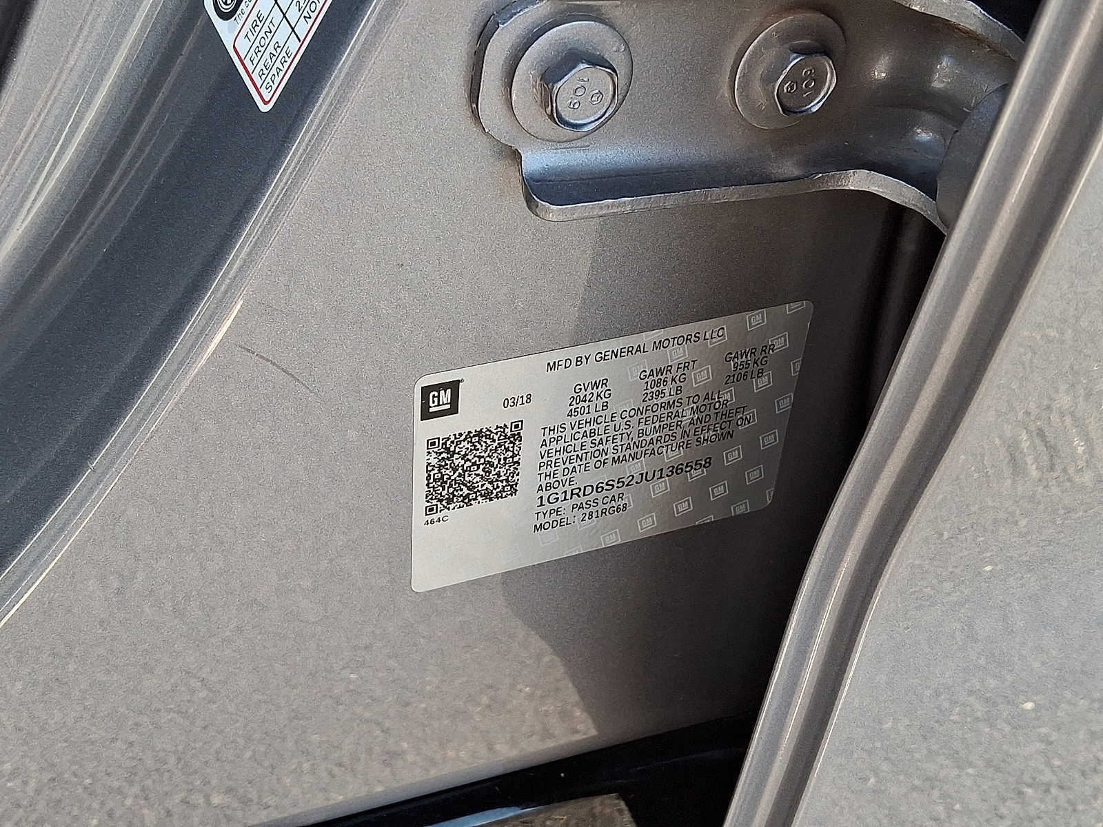 2018 Chevrolet Volt Premier