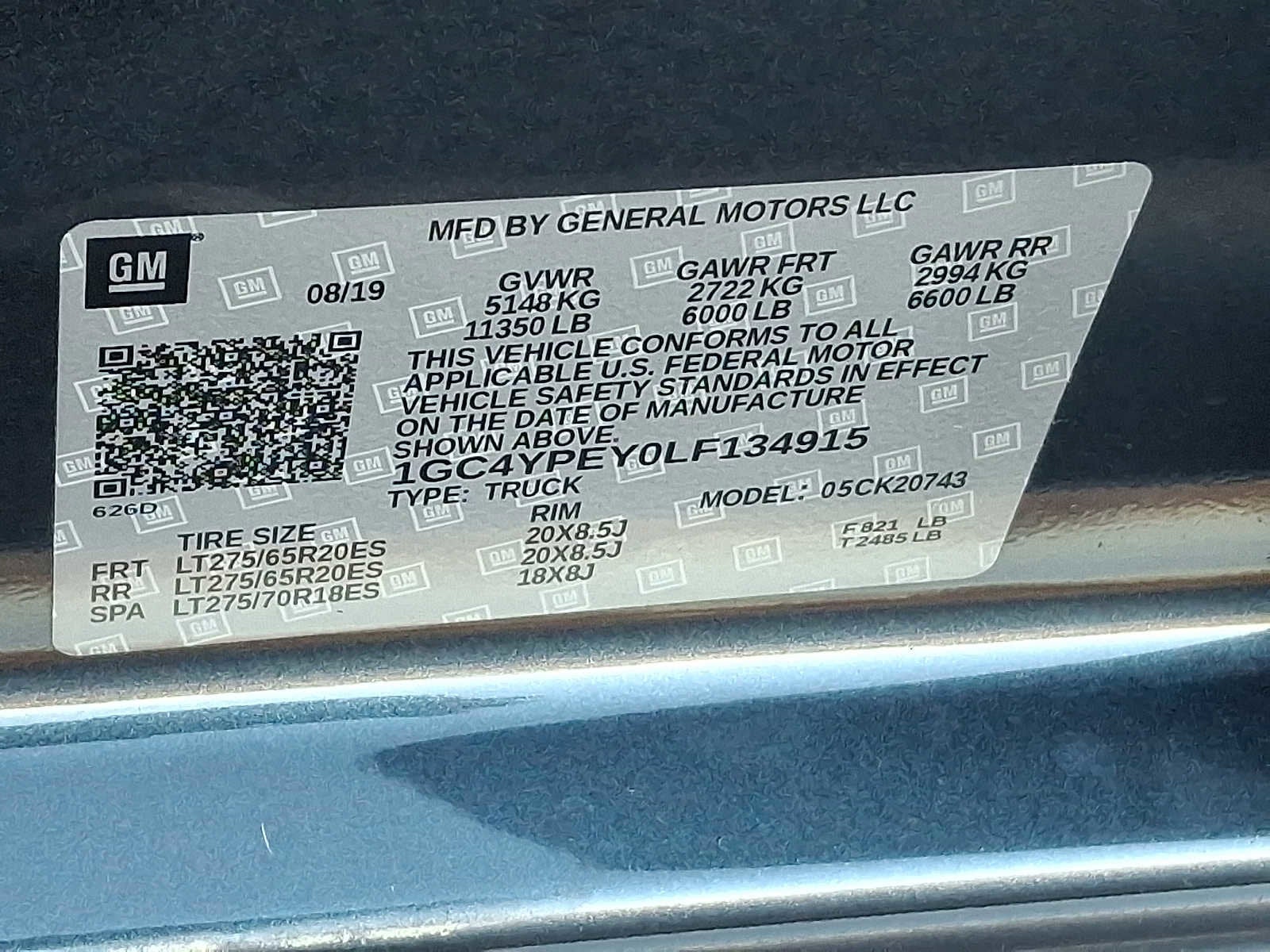 2020 Chevrolet Silverado 2500 HD LTZ