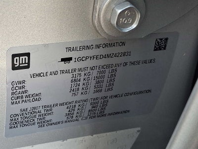2021 Chevrolet Silverado 1500 LT Trail Boss