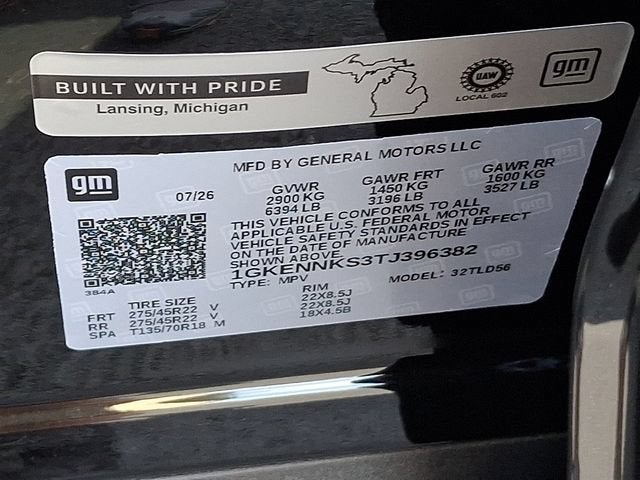 2026 GMC Acadia Elevation