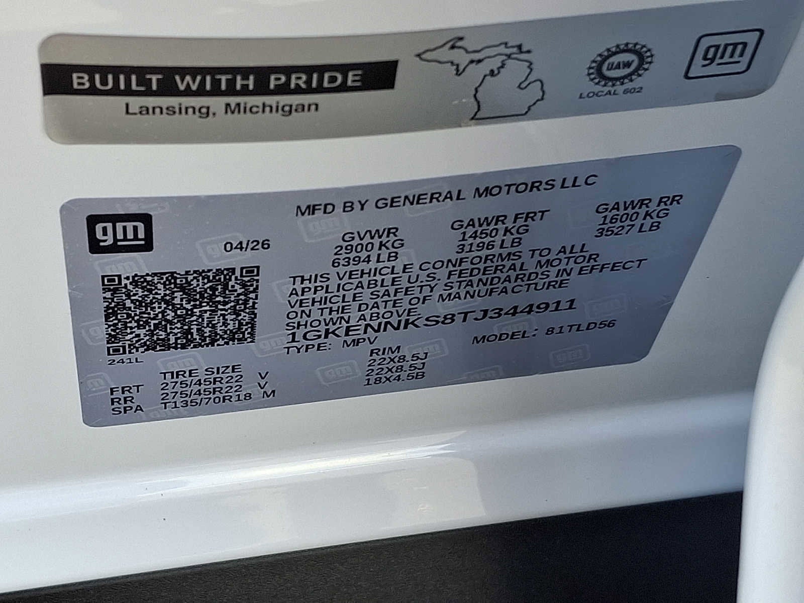 2026 GMC Acadia Elevation