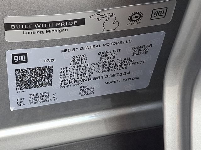 2026 GMC Acadia Elevation
