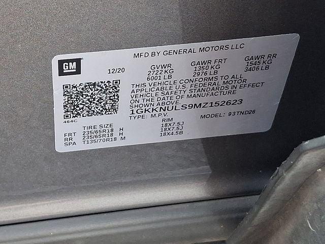 2021 GMC Acadia SLT
