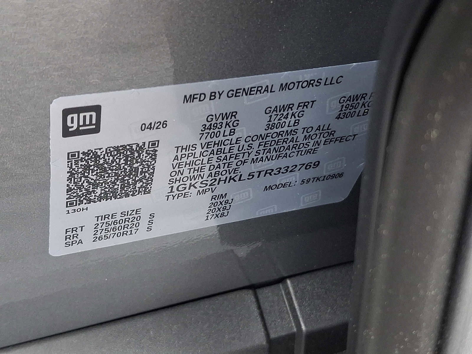 2026 GMC Yukon XL AT4