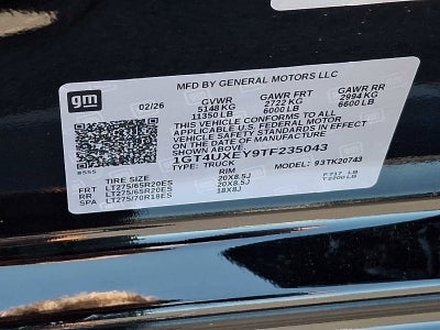 2026 GMC Sierra 2500 HD Denali Ultimate