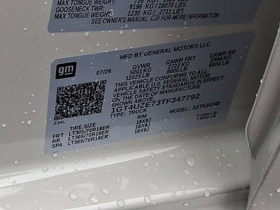 2026 GMC Sierra 2500 HD AT4X