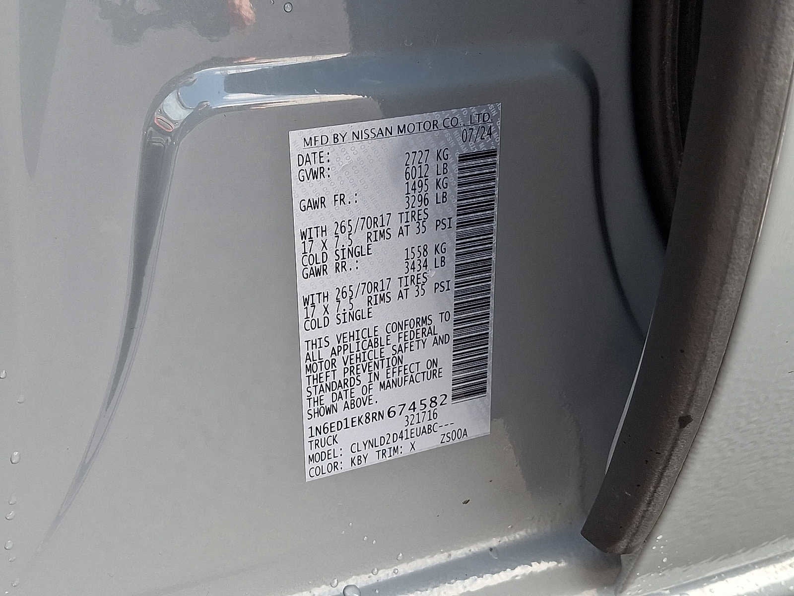 2024 Nissan Frontier PRO-4X