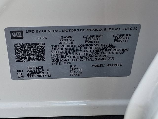 2027 GMC Terrain Elevation