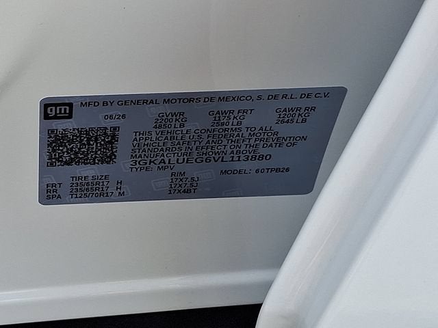 2027 GMC Terrain Elevation