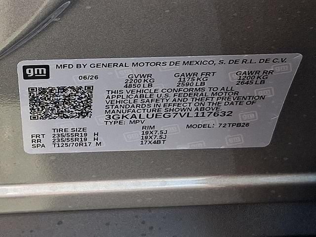 2027 GMC Terrain Elevation