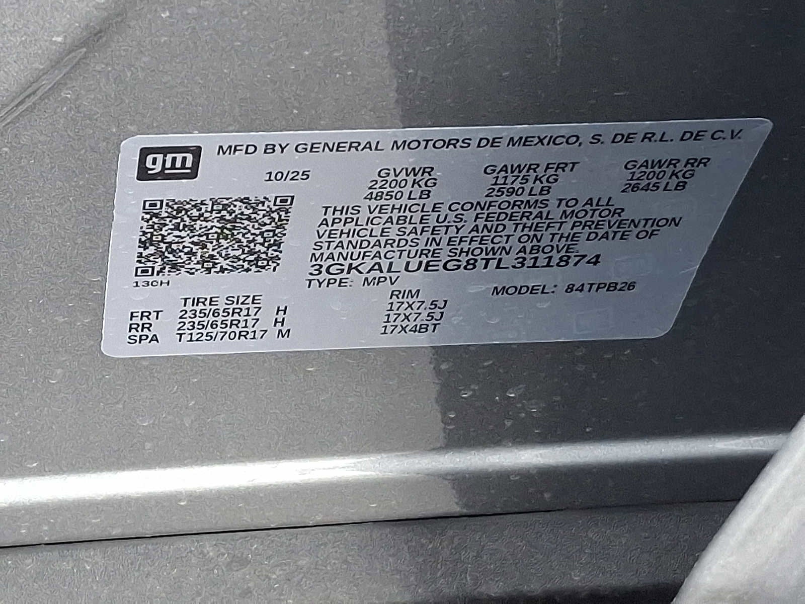 2026 GMC Terrain Elevation