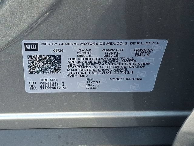2027 GMC Terrain Elevation