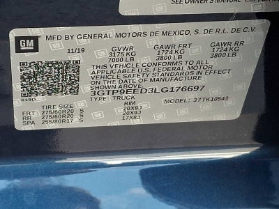 2020 GMC Sierra 1500 AT4