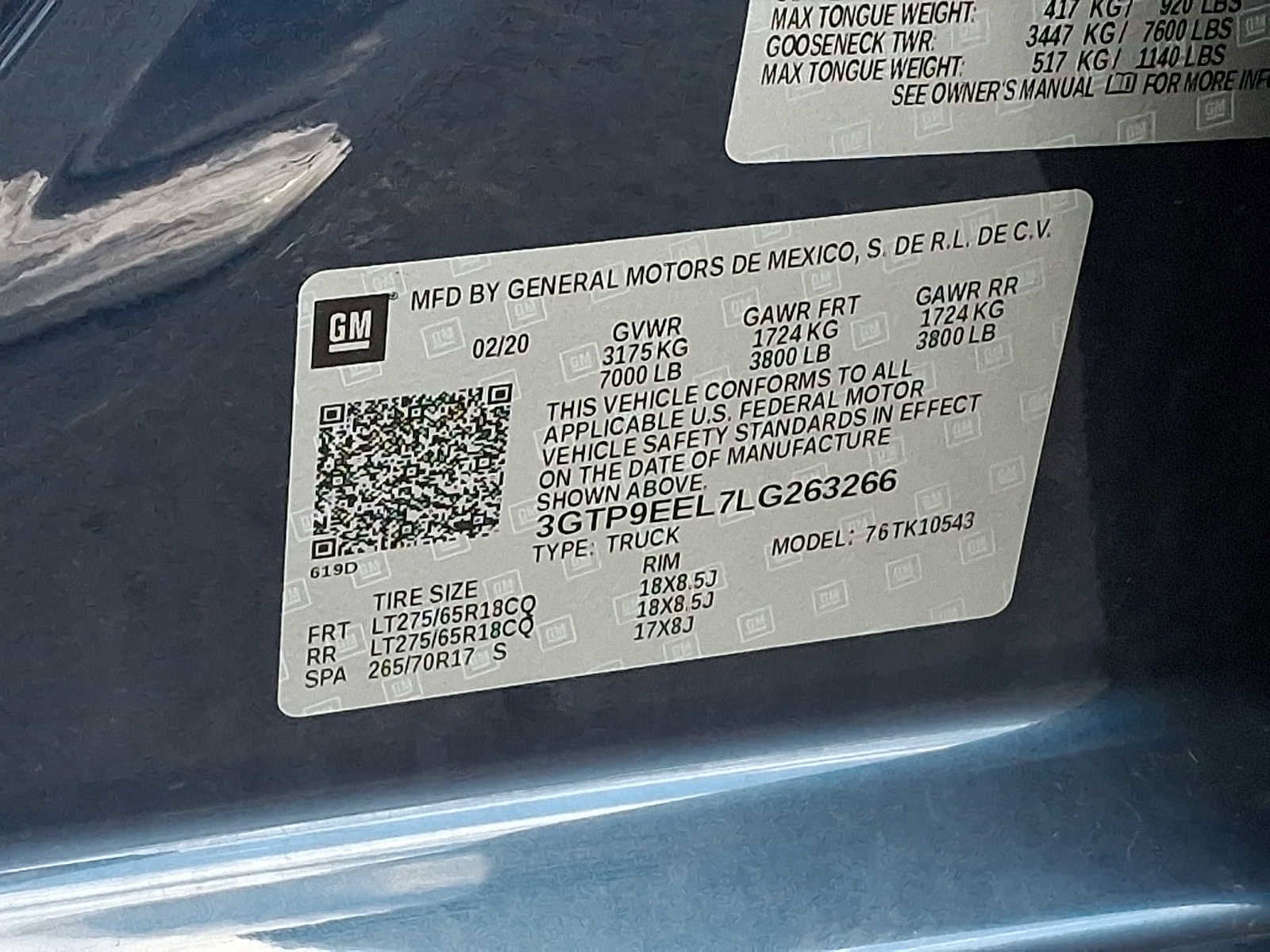 2020 GMC Sierra 1500 AT4