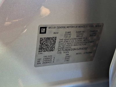 2019 GMC Sierra 1500 SLT