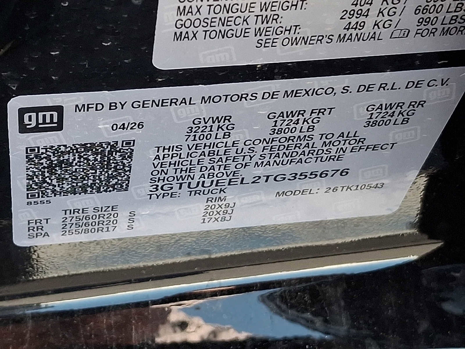 2026 GMC Sierra 1500 AT4