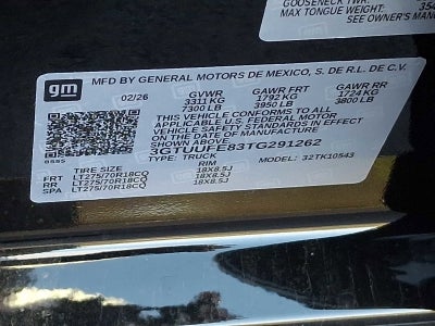 2026 GMC Sierra 1500 AT4X