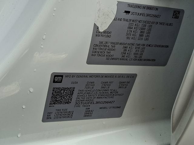 2024 GMC Sierra 1500 AT4X