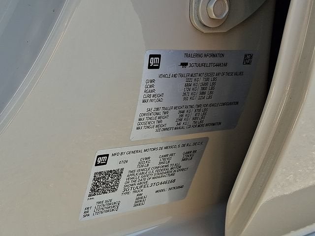 2026 GMC Sierra 1500 AT4X