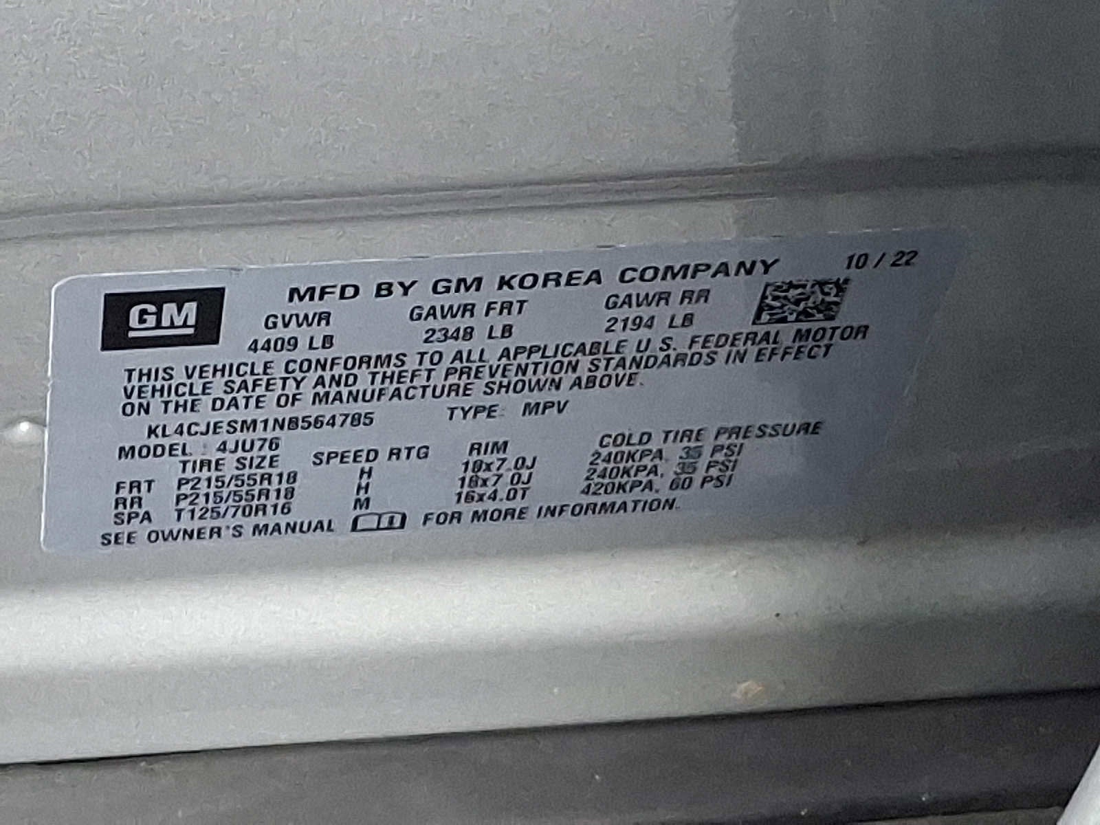 2022 Buick Encore Preferred