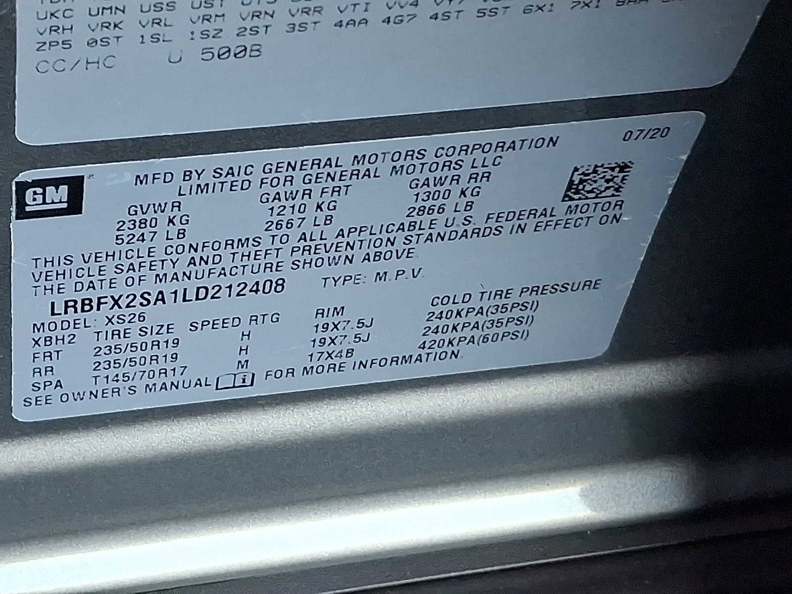 2020 Buick Envision Essence Group