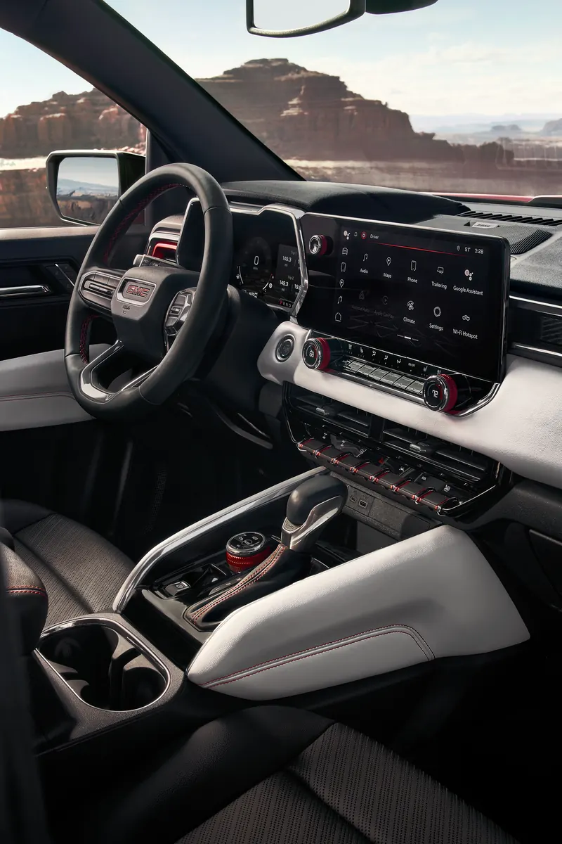2026 GMC Canyon infotainment system at Colandrea Buick GMC Inc in Newburgh NY