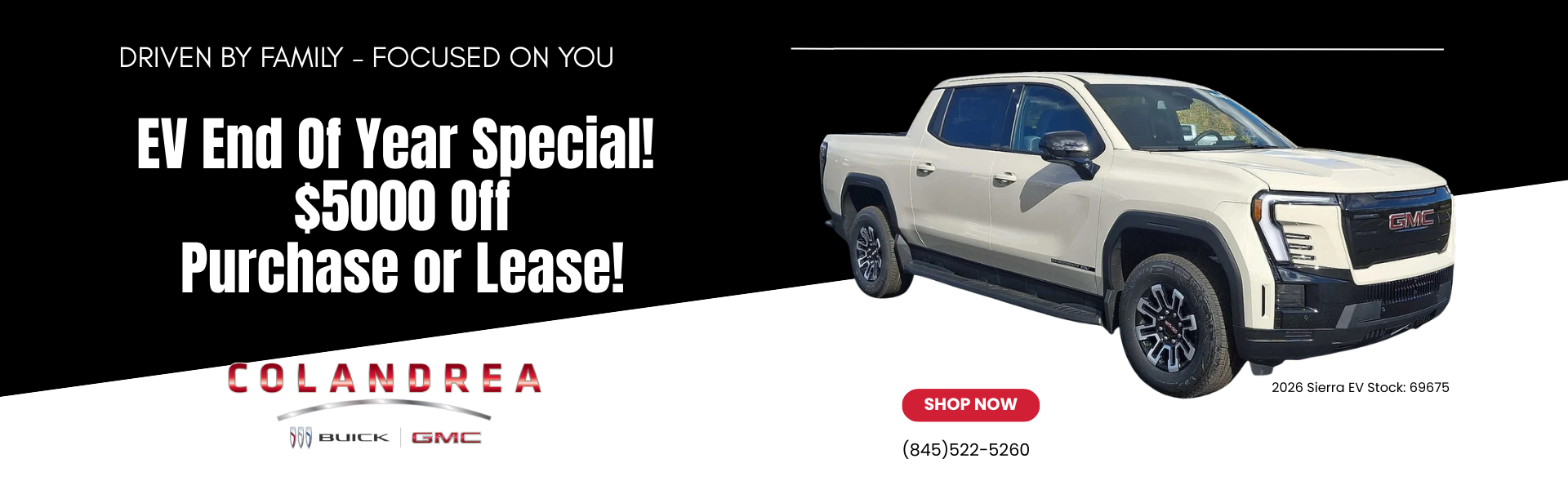 EV banner 5K off Dec 2025