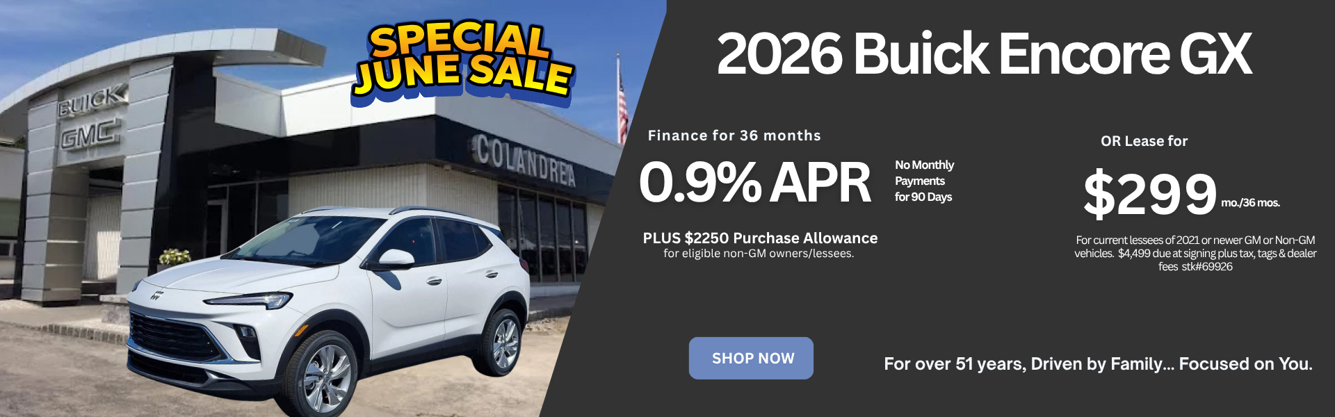 Buick Encore GX June 2026