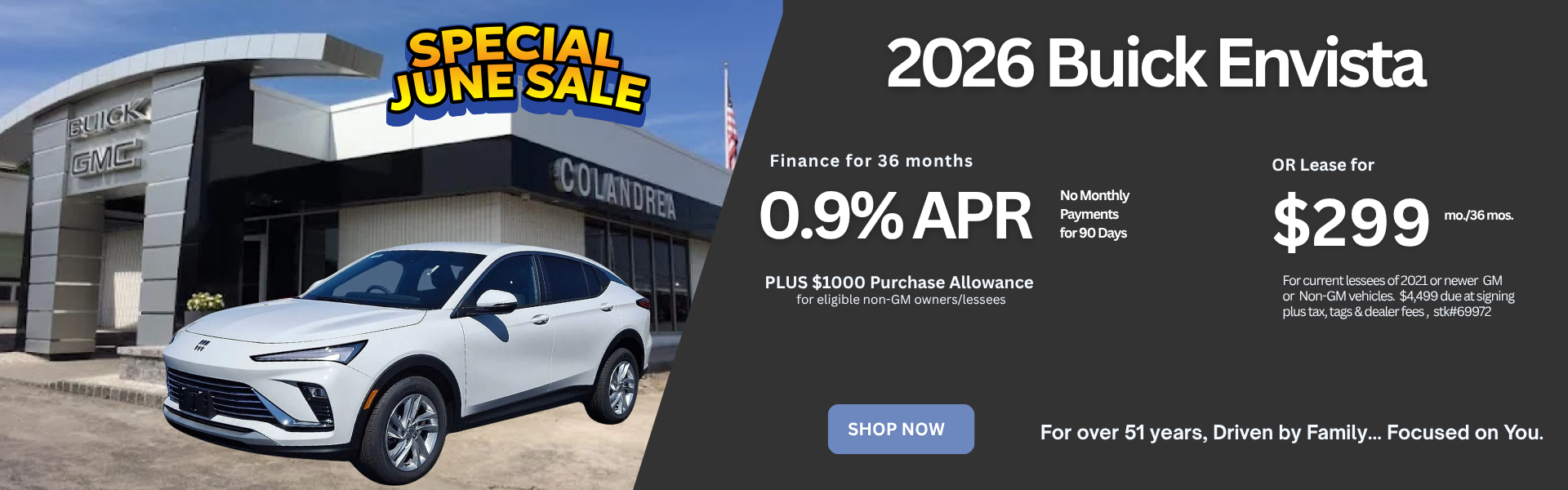 Buick Envista June 2026