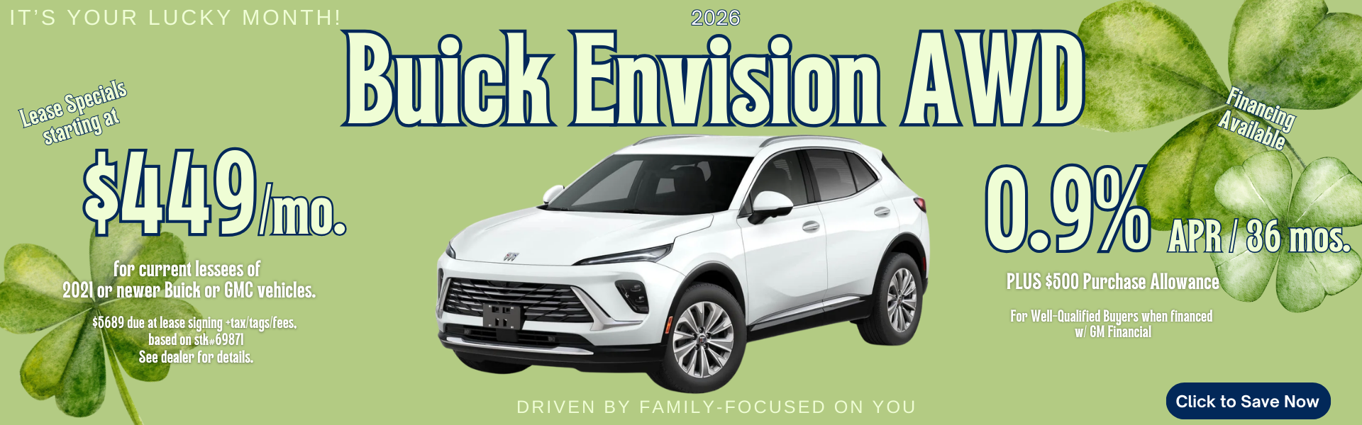 Buick Envision Banner March 2026